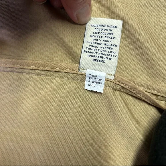 Jean Paul Gaultier x Target Women’s Trench Coat, Beige, Tan. Size M. - Picture 13 of 14